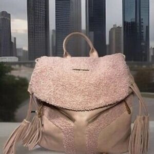 Pink Rampage Backpack with Tassels